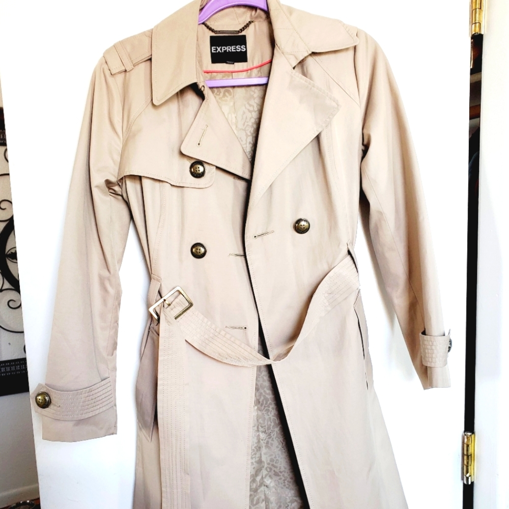 EXPRESS BELTED TRENCH COAT